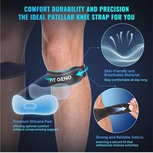 Patellar Knee Strap black